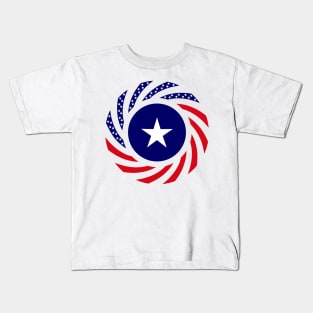 Liberian American Multinational Patriot Flag Series Kids T-Shirt